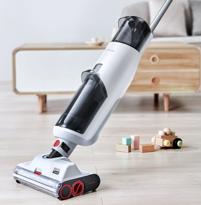 吸拖清洁全覆盖真有两把刷子的石头智能双刷洗地机U10