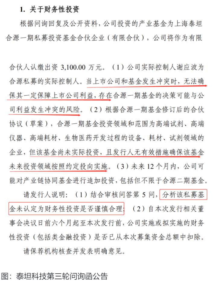 点击看大图 SGI公司|设私募基金、再融资遭三轮问询!“中间商”泰坦科技没有核心技术或难说服投资人