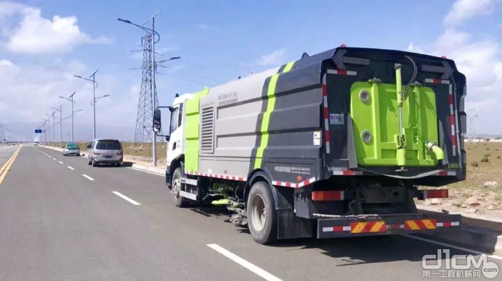 盈峰环境环卫装备在国内知名高设计标准、全试车标准汽车试验场进行试验