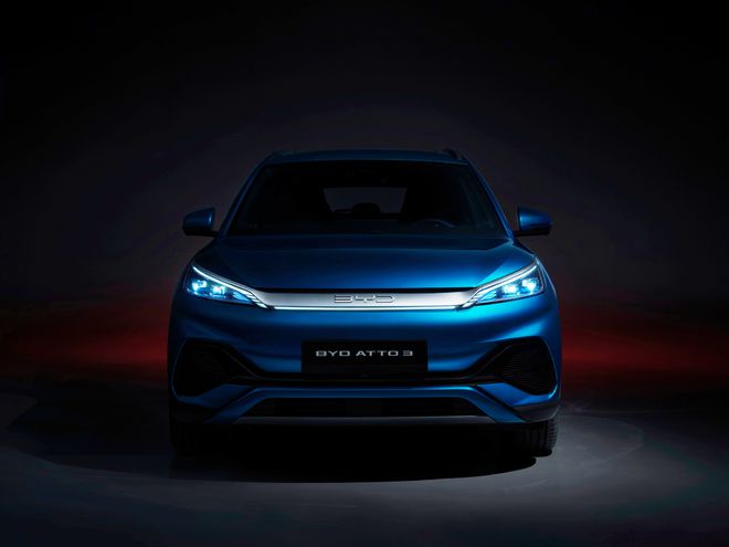 ���ǵ�ATTO 3�����ձ����г������غ����г�