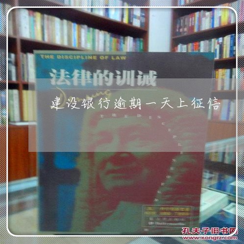 建设银行逾期一天上征信/2023021070887 建设银行逾期一天上征信/2023021070887