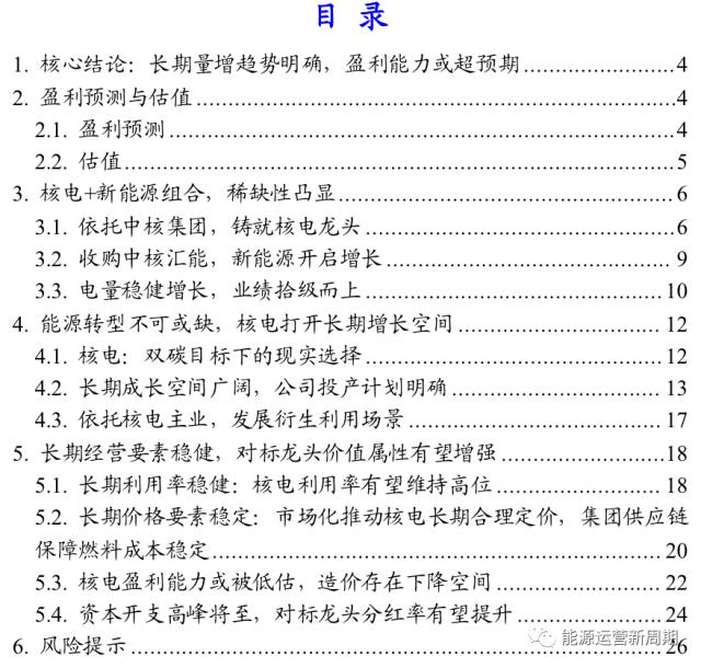 中国核电深度:百年之业,以核为贵【国君能源运营】