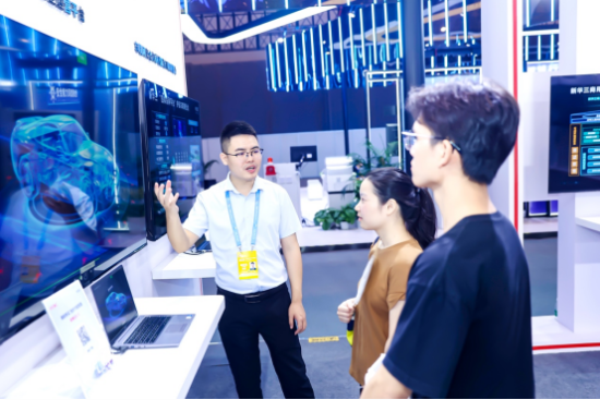 图为新华三集团“智慧交通”展区。新华三集团供图 图为新华三集团“智慧交通”展区。新华三集团供图