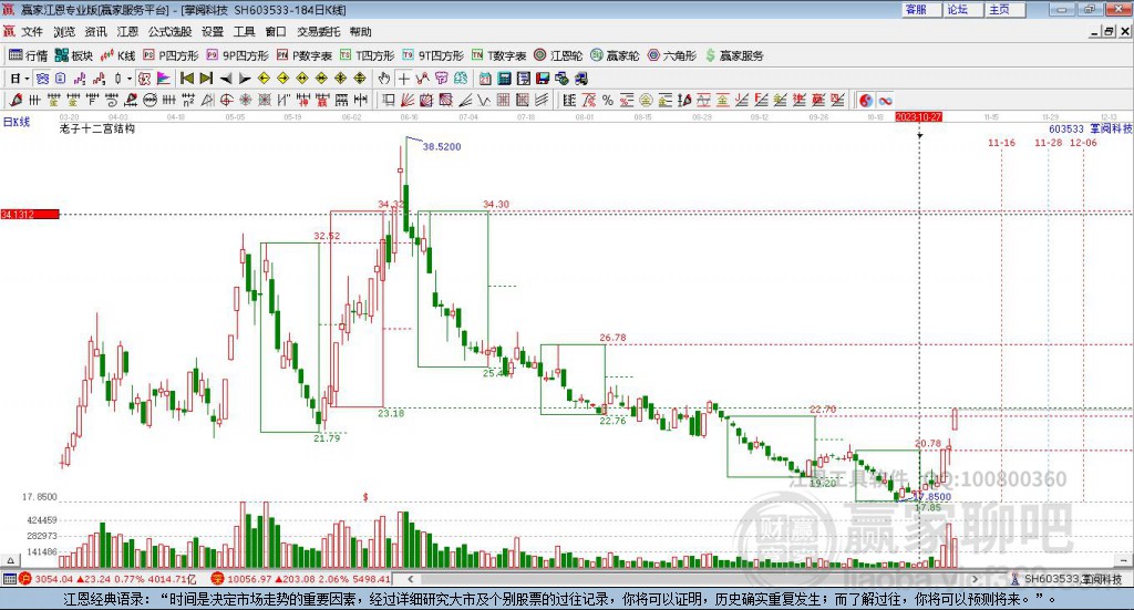 603533掌阅科技赢家十二宫工具 603533掌阅科技赢家十二宫工具