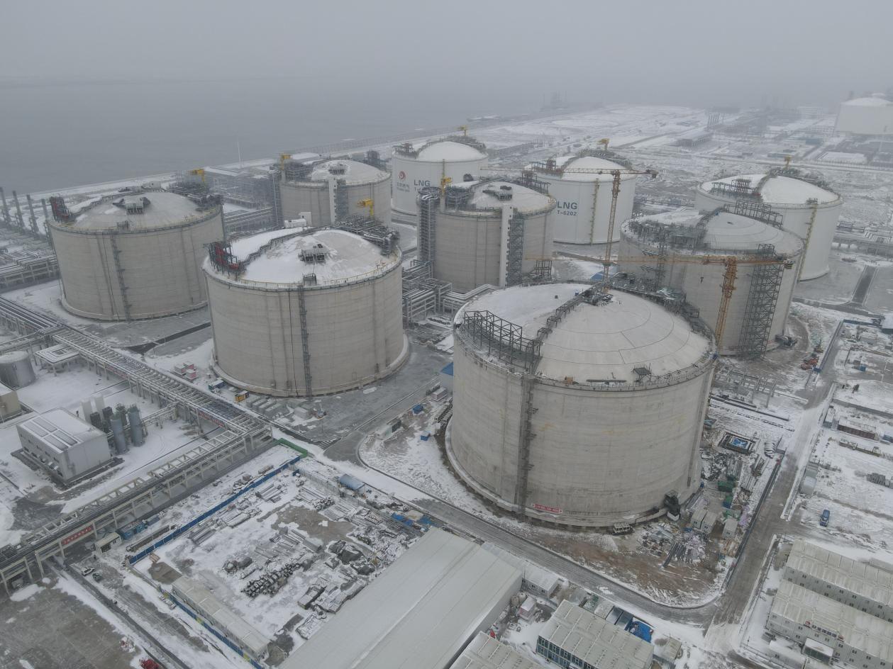 不惧风雪中国化学成达公司北燃天津LNG项目抢抓供电