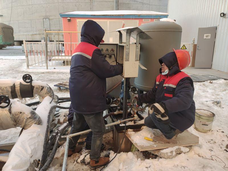 不惧风雪中国化学成达公司北燃天津LNG项目抢抓供电