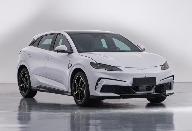 又一款纯电猎装来了比亚迪全新轿跑实图曝光