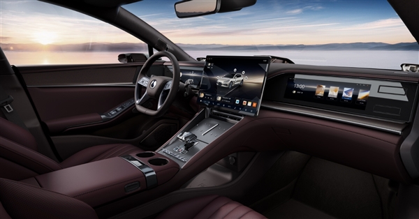 比亚迪首款D级智能豪华旗舰GT!腾势Z9GT高清图曝光:内置2个冰箱