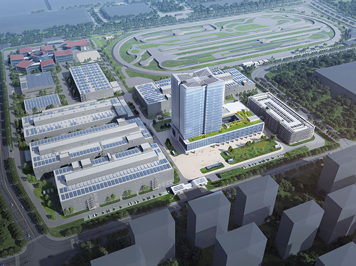 大众科技三期项目效果图。安徽建工集团供图