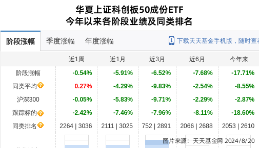 寒武纪-U大跌2.75%!华夏基金旗下2只基金持有
