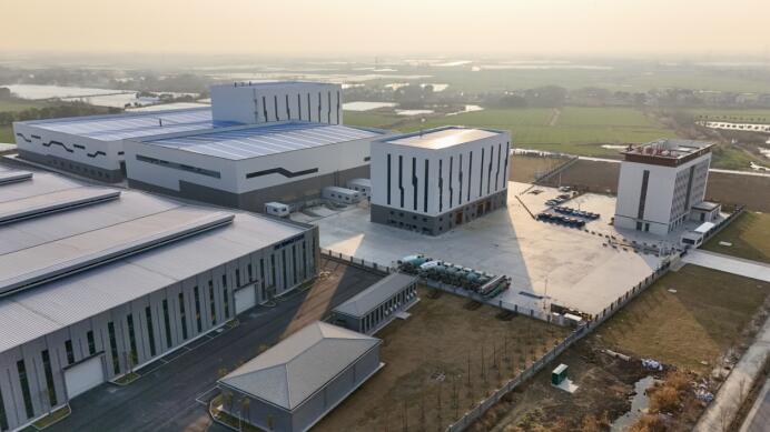 图为安徽建工(芜湖)绿色新材料智能智造产业园。安徽建工集团供图