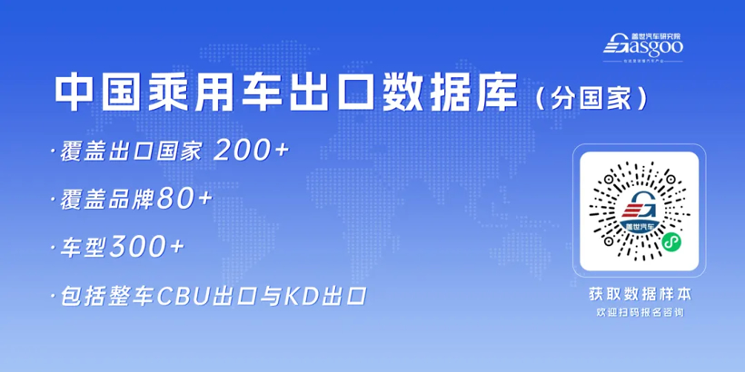 新能源乘用车出口持续强劲，比亚迪领跑多区域市场丨2025年1-5月中国乘用车出口总览