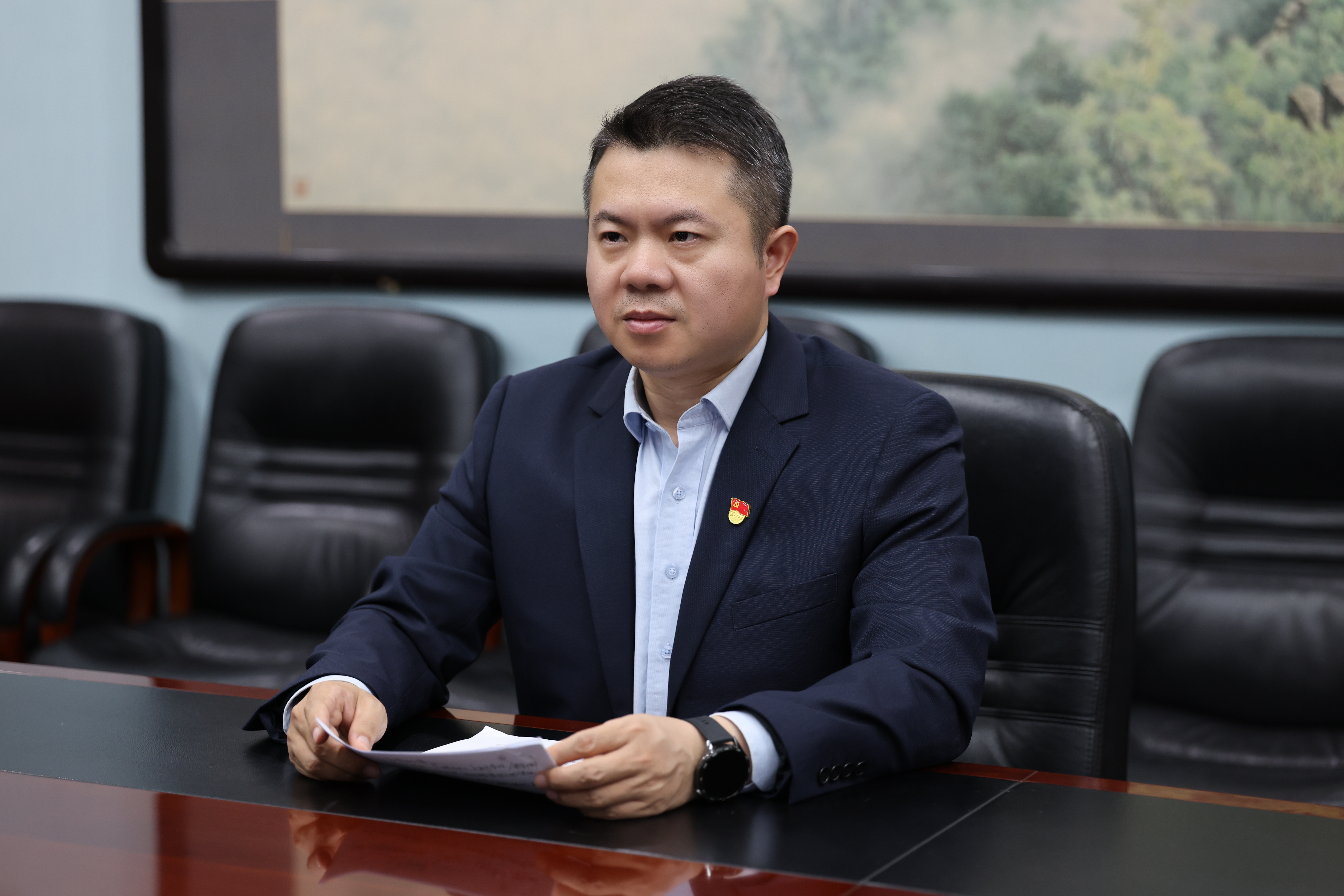 图:菜百股份总经理宁才刚;图源:受访者