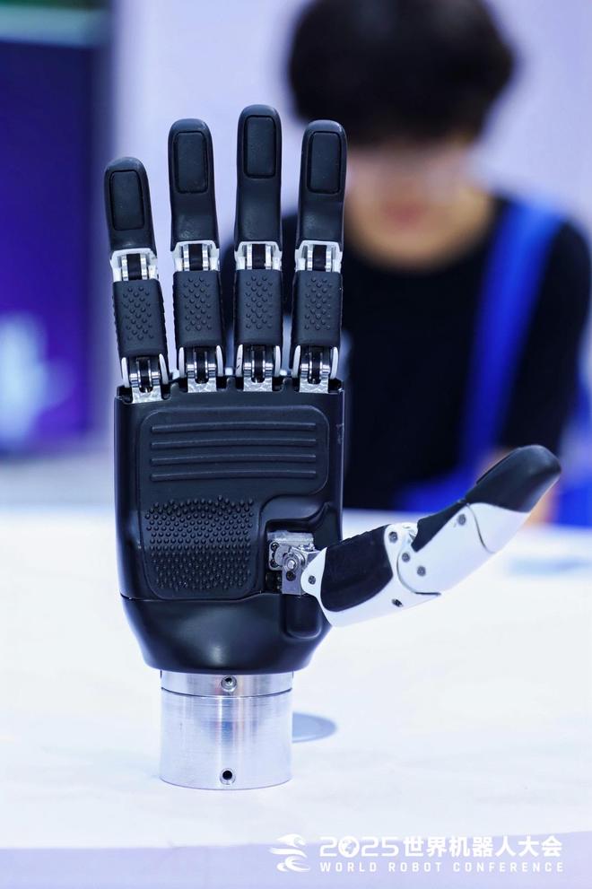 灵巧手图片来源：2025世界机器人大会官方