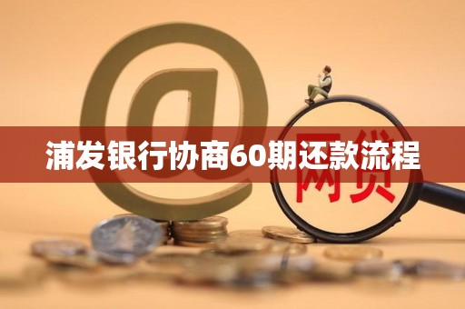 浦发银行协商60期还款流程