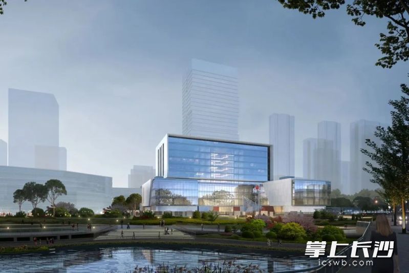 易普力股份有限公司全国办公总部基地效果图。受访者供图