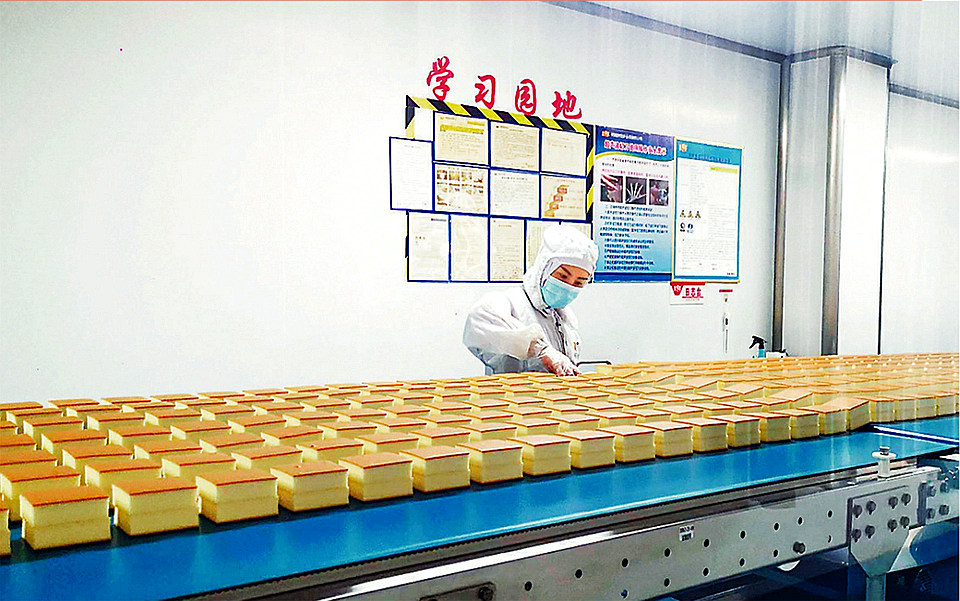 河南麦客多食品有限公司是第七批农业产业化国家重点龙头企业商丘日报融媒体记者袁国豪摄
