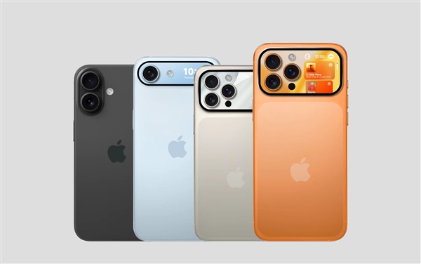 国外大神曝iPhone 17隐藏款：摄像头模组带副屏或成苹果全新功能IP