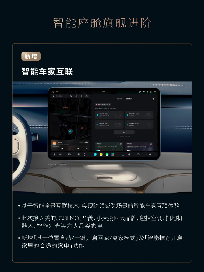 蔚来“Cedar 雪松”1.3.0版本即日起全量推送新增智能车家互联等功能