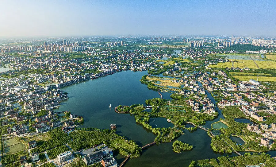 塘栖村一景（姚晨亮摄）