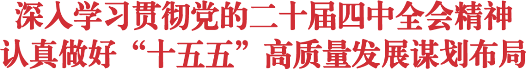 深入学习贯彻党的二十届四中全会精神认真做好“十五五”高质量发展谋划布局.png
