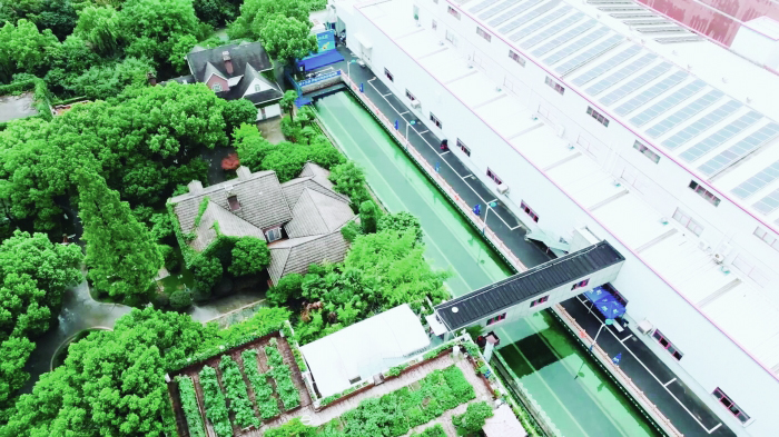 开能健康园区航拍